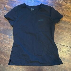 JAANUU Scrub top black